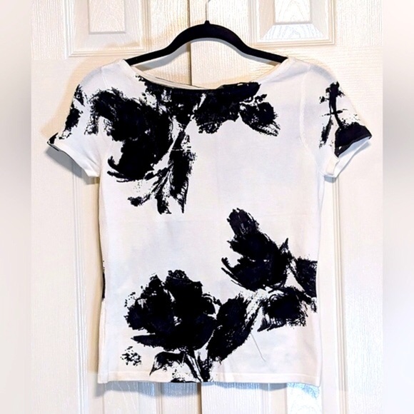 White House Black Market Sweaters - 5/$25. White House Black Market Floral Print Sweater